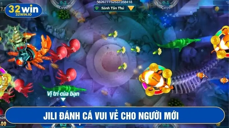 Game bắn cá đổi xu dễ làm quen và tính đổi thưởng cao 