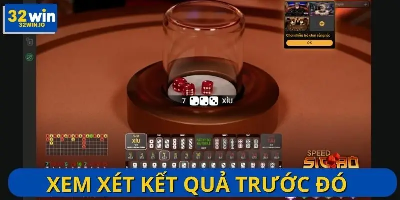 Nên xem lại kết quả các ván trước để có nhận định chính xác