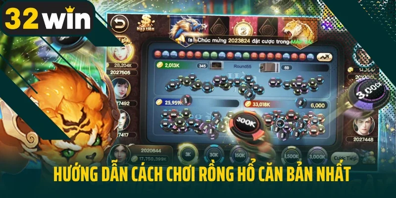 Hướng dẫn cách chơi rồng hổ căn bản nhất